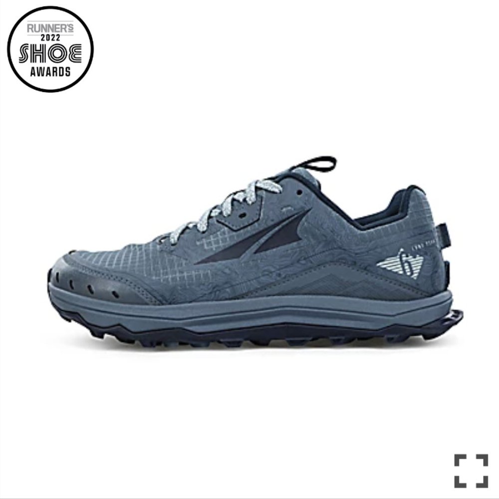 Altra Women's Lone Peak 6 Hiking & Running Shoes, Size 7.5 Navy/Light Blue EUC